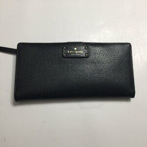 KATE SPADE LADIES BLACK LEATHER WALLET